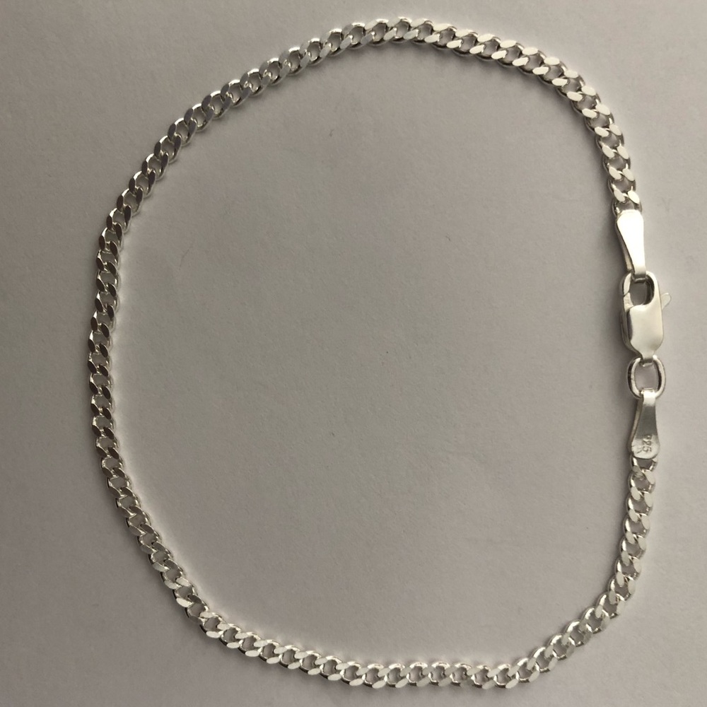 COMING SOON❣️Cuban bracelet 3mm 925 Silver chain unisex - Picture 3 of 3